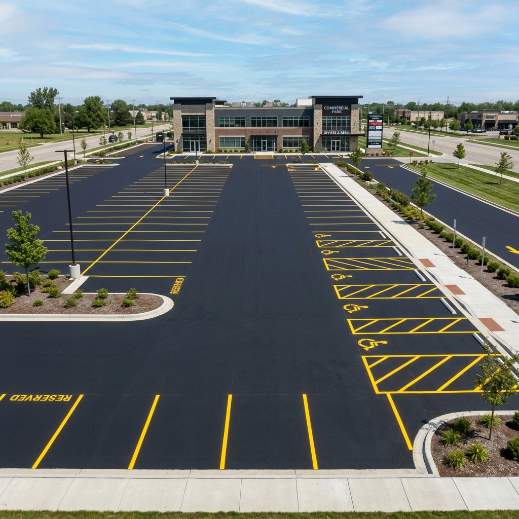 New asphalt installation in Boca Raton